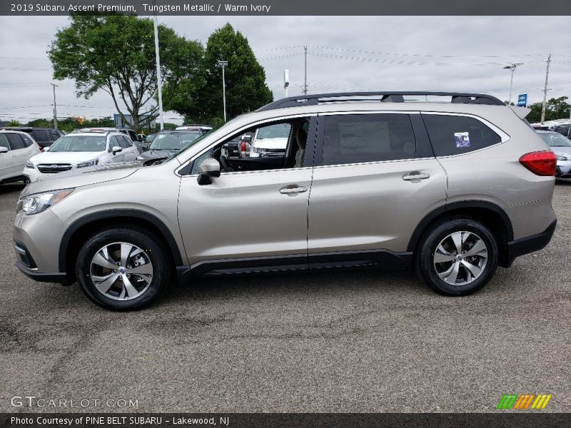 Tungsten Metallic / Warm Ivory 2019 Subaru Ascent Premium