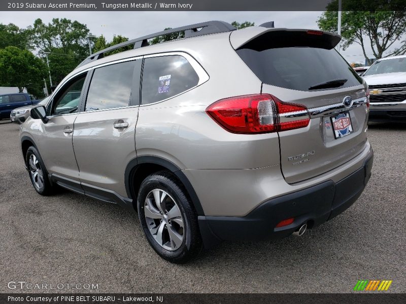 Tungsten Metallic / Warm Ivory 2019 Subaru Ascent Premium
