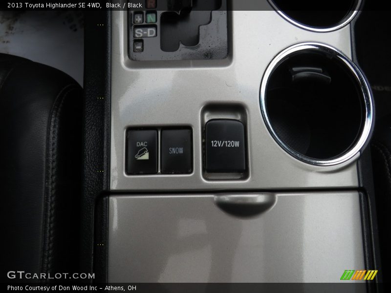 Black / Black 2013 Toyota Highlander SE 4WD