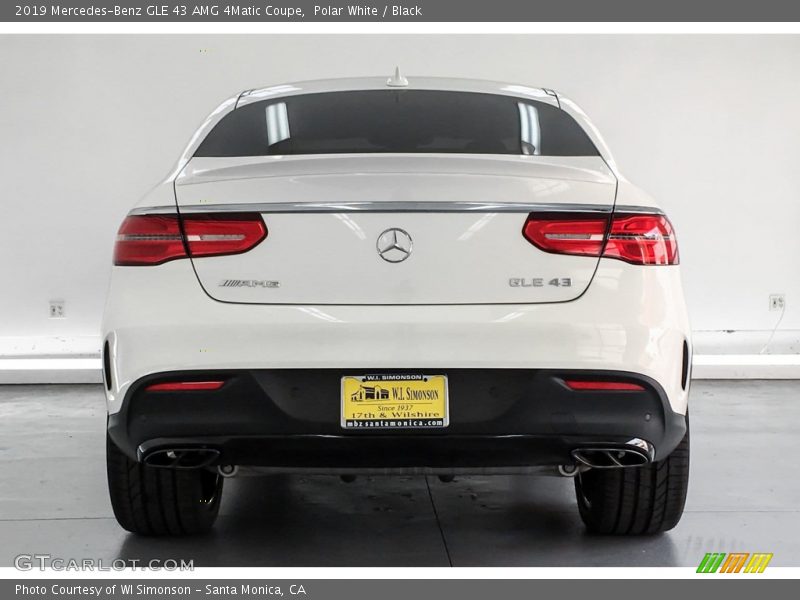 Polar White / Black 2019 Mercedes-Benz GLE 43 AMG 4Matic Coupe