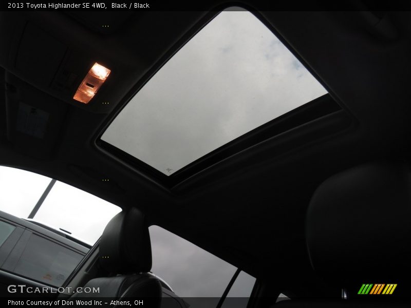 Black / Black 2013 Toyota Highlander SE 4WD