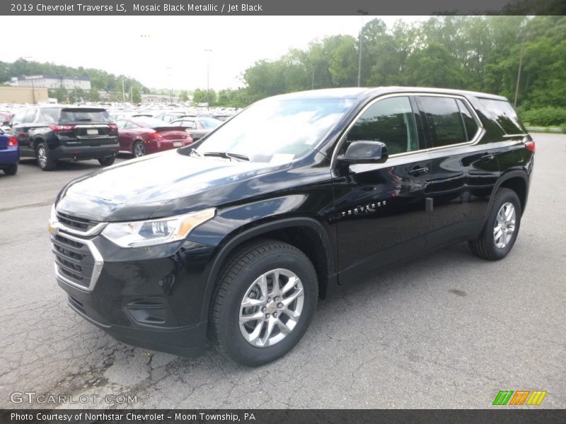 Mosaic Black Metallic / Jet Black 2019 Chevrolet Traverse LS