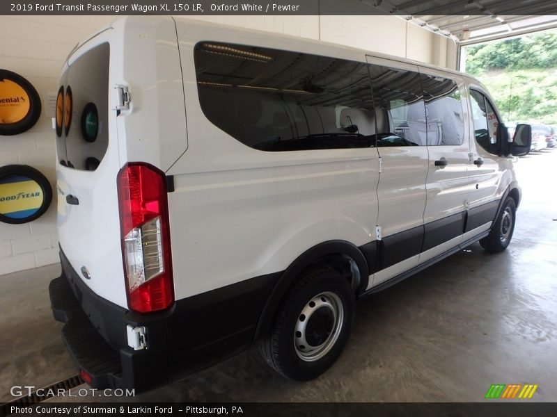 Oxford White / Pewter 2019 Ford Transit Passenger Wagon XL 150 LR