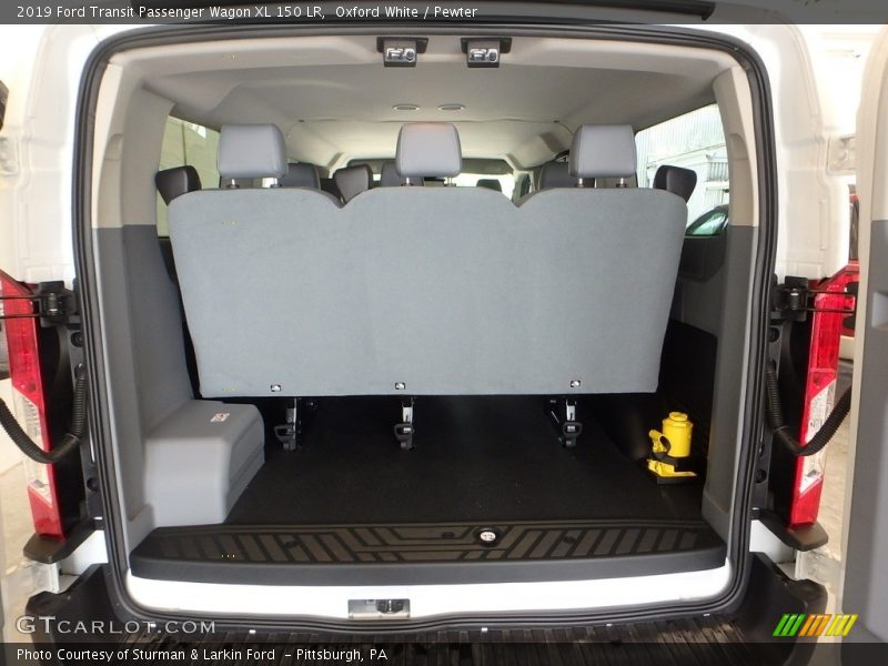 Oxford White / Pewter 2019 Ford Transit Passenger Wagon XL 150 LR