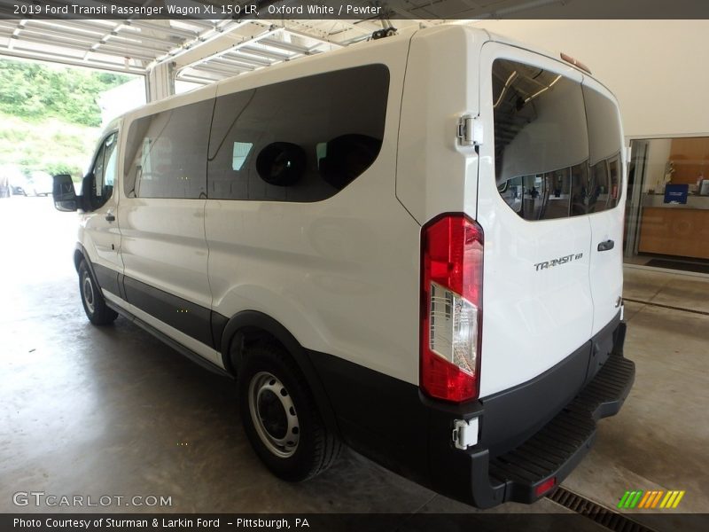 Oxford White / Pewter 2019 Ford Transit Passenger Wagon XL 150 LR