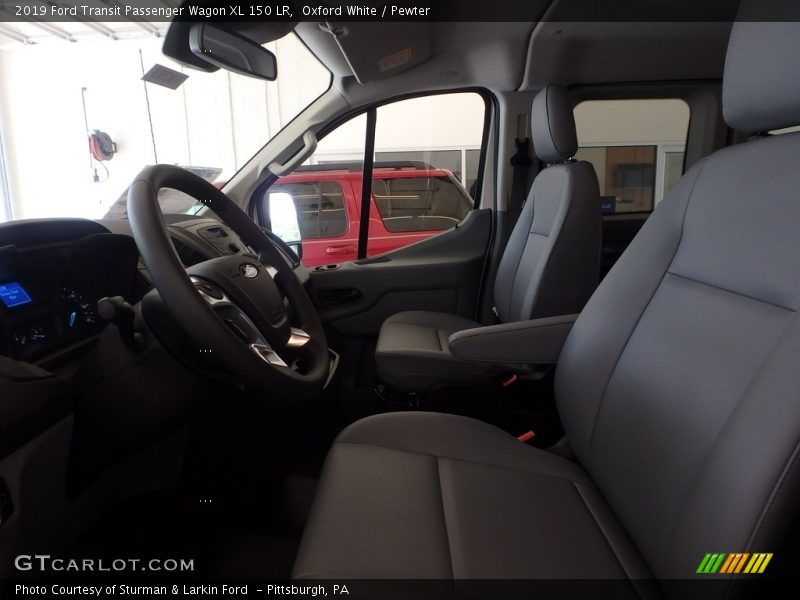 Oxford White / Pewter 2019 Ford Transit Passenger Wagon XL 150 LR