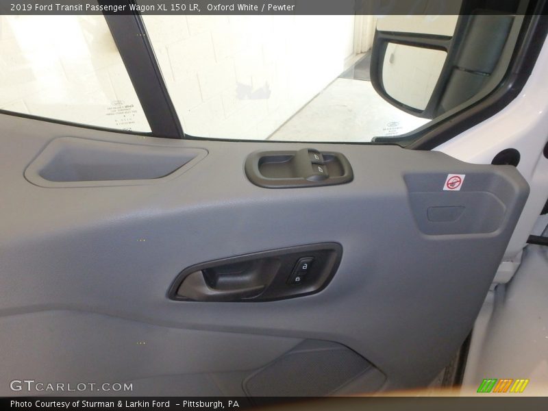 Oxford White / Pewter 2019 Ford Transit Passenger Wagon XL 150 LR