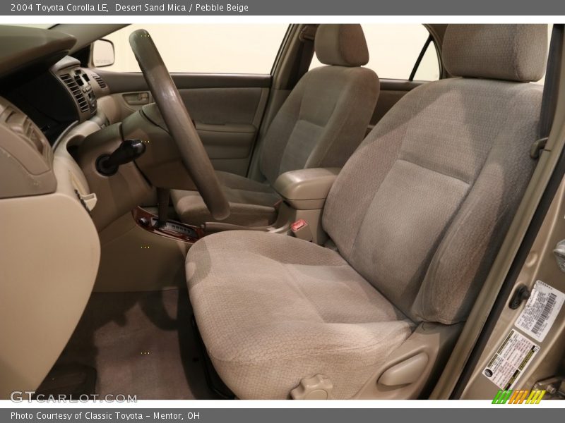Desert Sand Mica / Pebble Beige 2004 Toyota Corolla LE