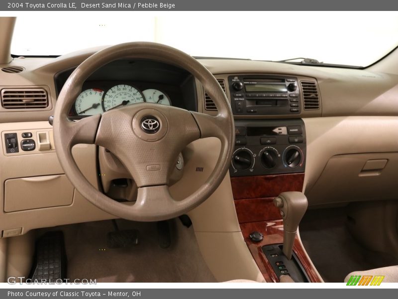 Desert Sand Mica / Pebble Beige 2004 Toyota Corolla LE