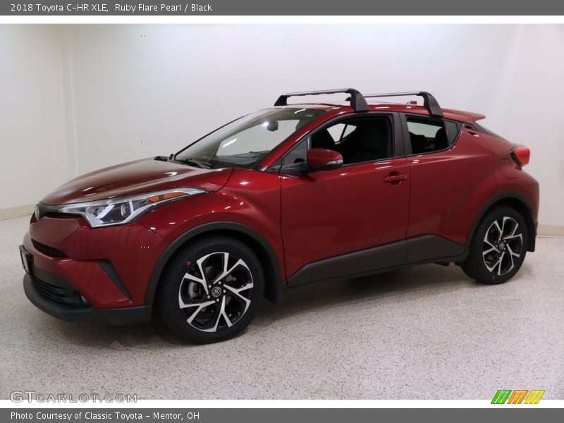Ruby Flare Pearl / Black 2018 Toyota C-HR XLE