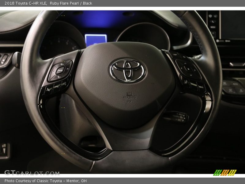 Ruby Flare Pearl / Black 2018 Toyota C-HR XLE