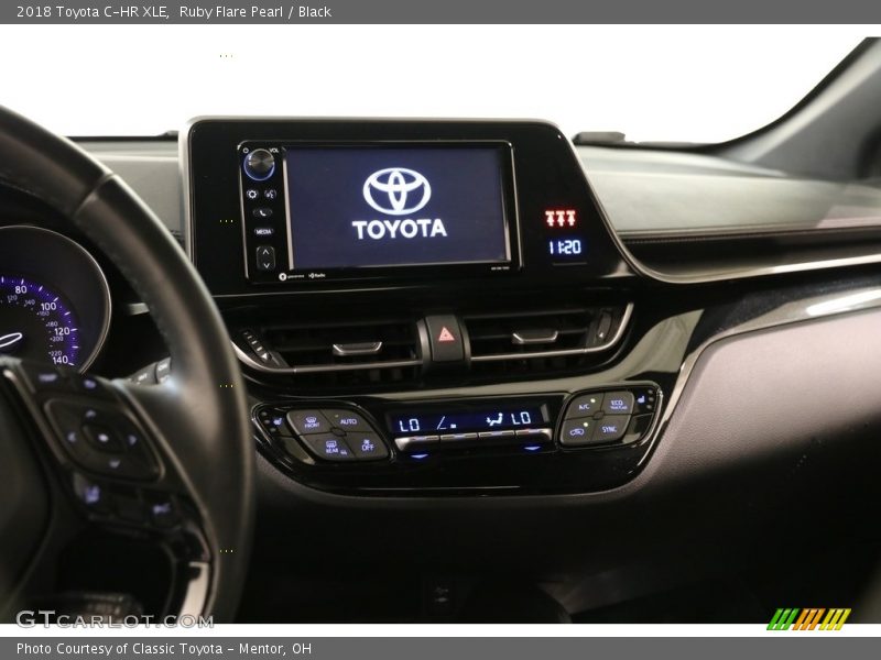 Ruby Flare Pearl / Black 2018 Toyota C-HR XLE