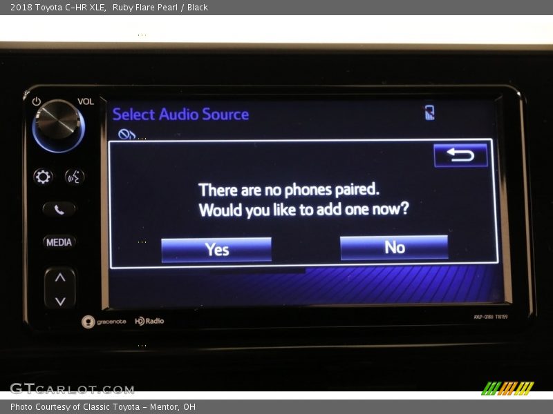 Ruby Flare Pearl / Black 2018 Toyota C-HR XLE