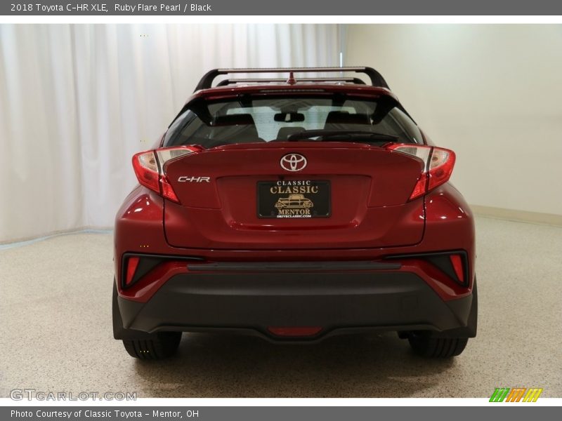 Ruby Flare Pearl / Black 2018 Toyota C-HR XLE
