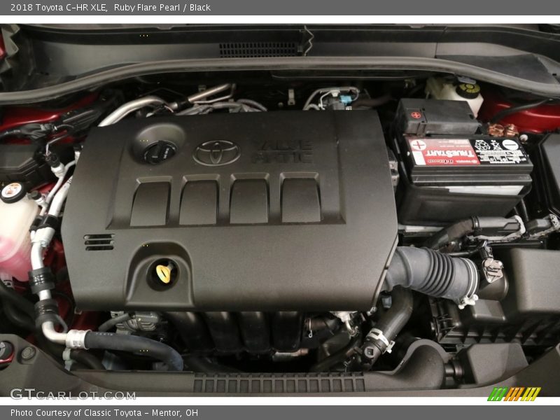 Ruby Flare Pearl / Black 2018 Toyota C-HR XLE