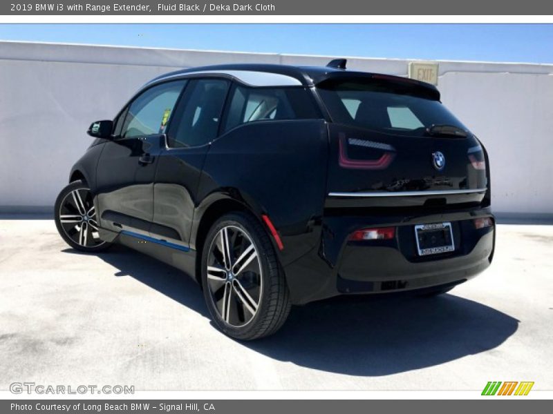 Fluid Black / Deka Dark Cloth 2019 BMW i3 with Range Extender