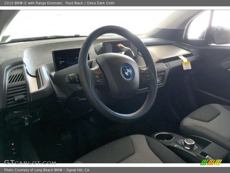 Fluid Black / Deka Dark Cloth 2019 BMW i3 with Range Extender