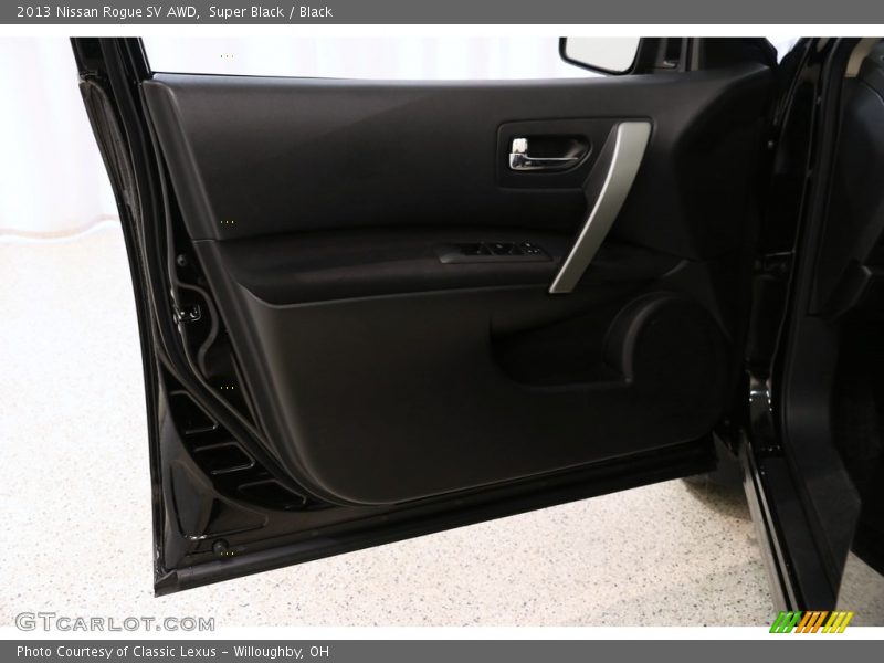 Super Black / Black 2013 Nissan Rogue SV AWD