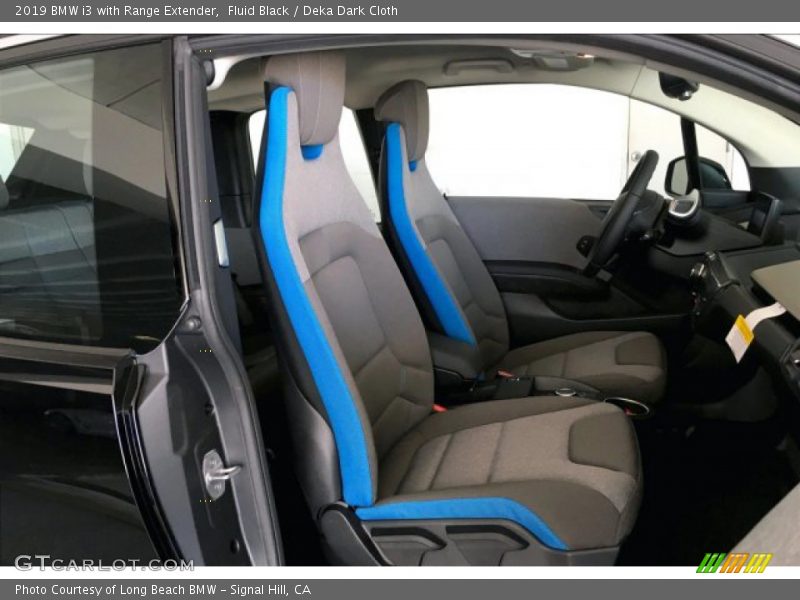 Fluid Black / Deka Dark Cloth 2019 BMW i3 with Range Extender