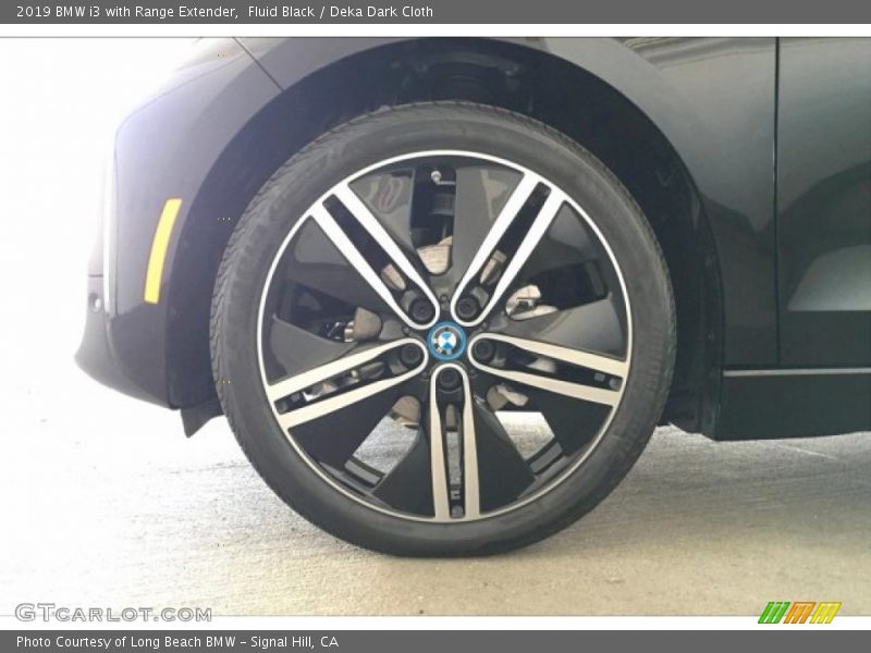 Fluid Black / Deka Dark Cloth 2019 BMW i3 with Range Extender
