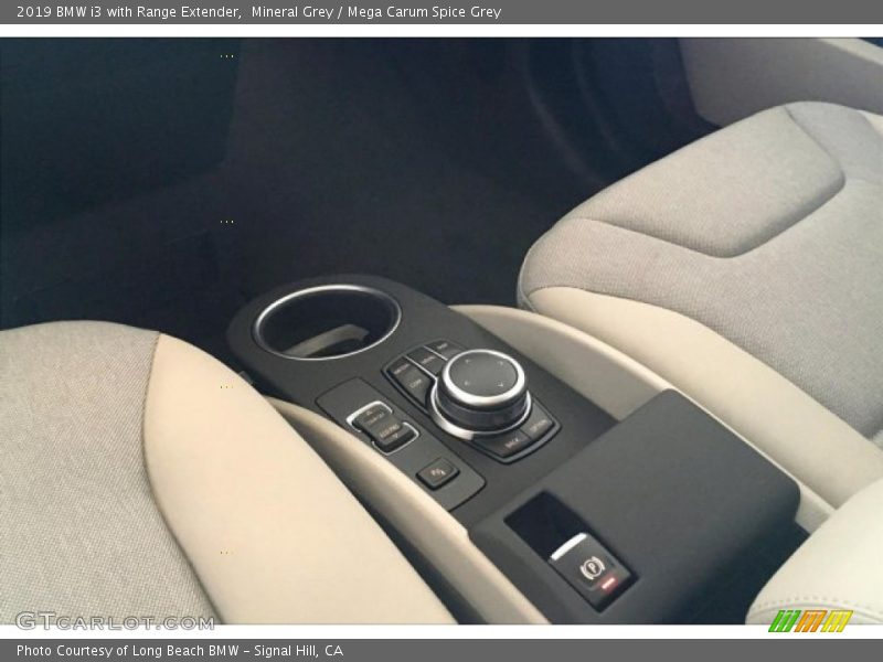 Mineral Grey / Mega Carum Spice Grey 2019 BMW i3 with Range Extender