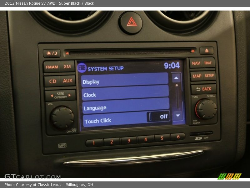 Super Black / Black 2013 Nissan Rogue SV AWD