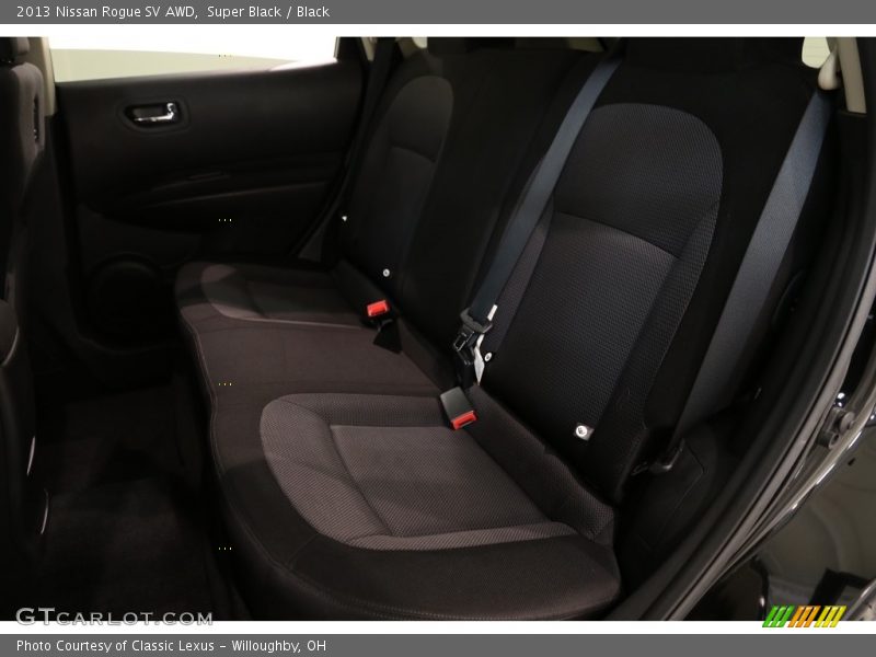 Super Black / Black 2013 Nissan Rogue SV AWD