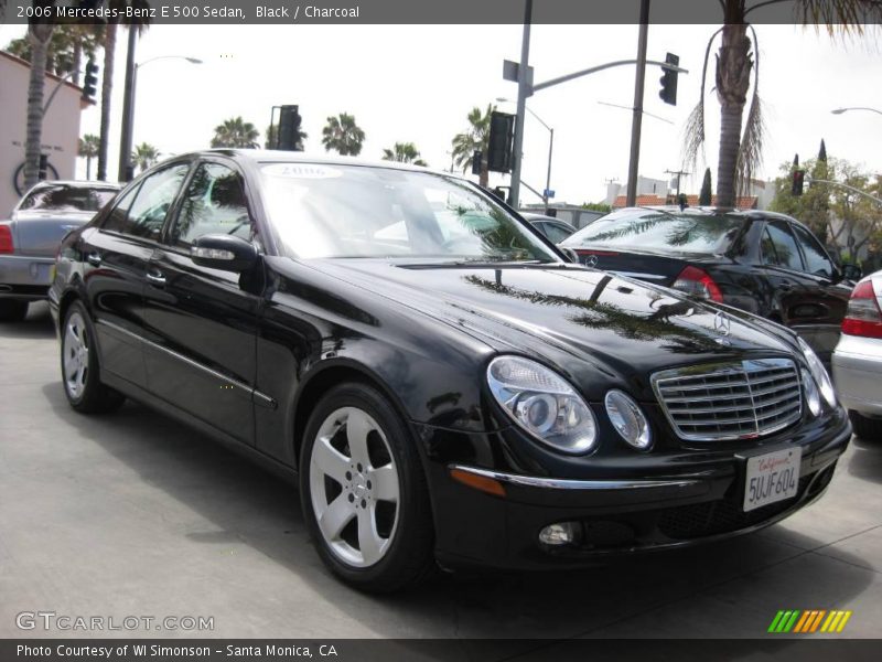 Black / Charcoal 2006 Mercedes-Benz E 500 Sedan
