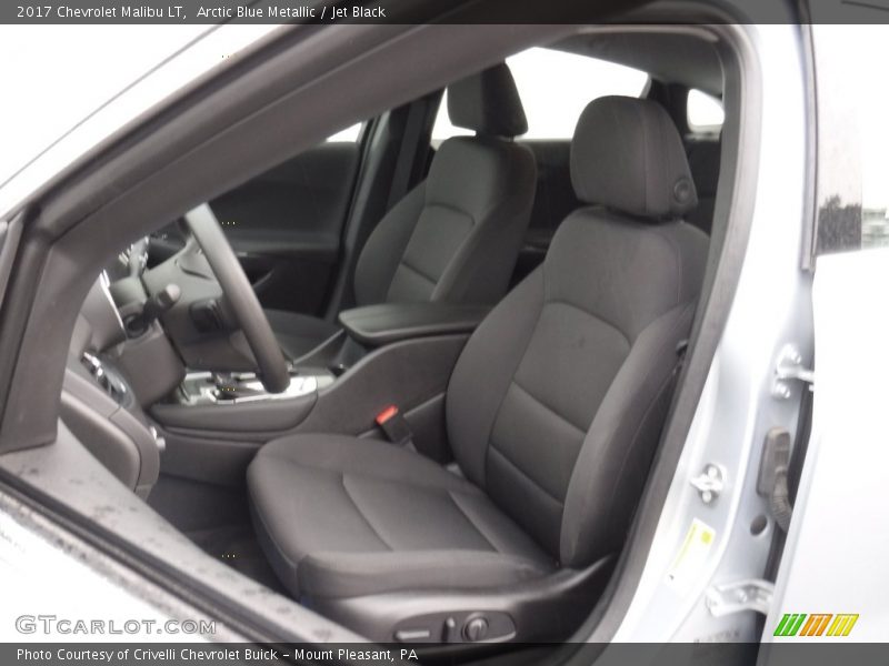 Arctic Blue Metallic / Jet Black 2017 Chevrolet Malibu LT
