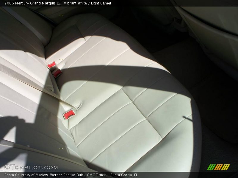 Vibrant White / Light Camel 2006 Mercury Grand Marquis LS