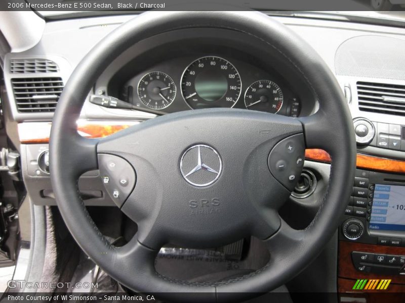 Black / Charcoal 2006 Mercedes-Benz E 500 Sedan