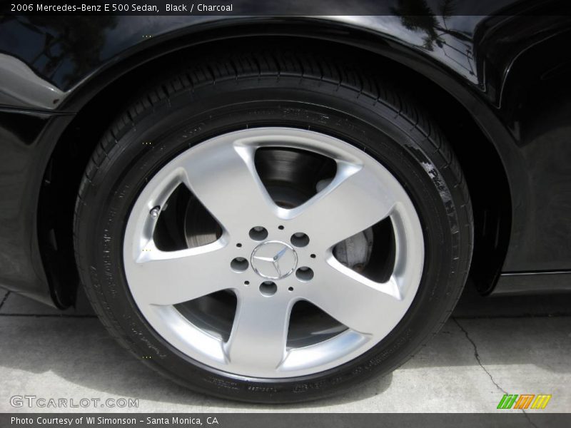 Black / Charcoal 2006 Mercedes-Benz E 500 Sedan