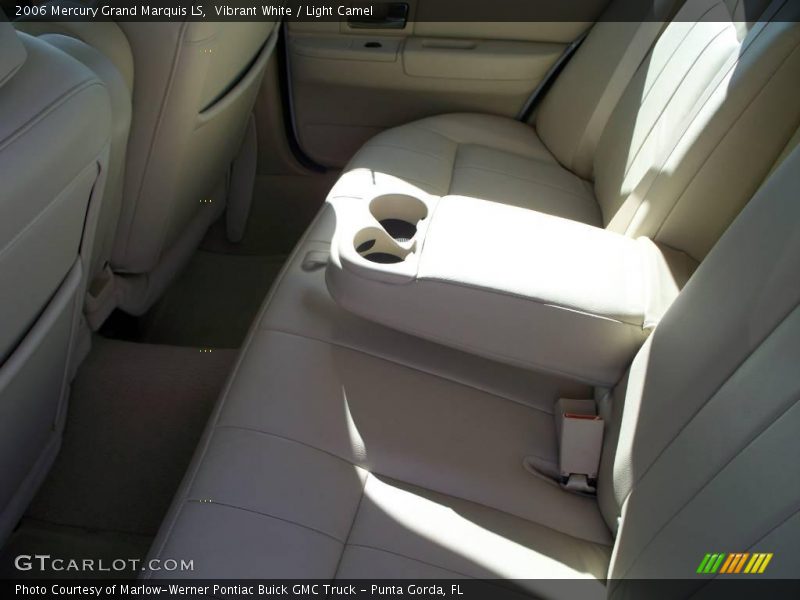 Vibrant White / Light Camel 2006 Mercury Grand Marquis LS