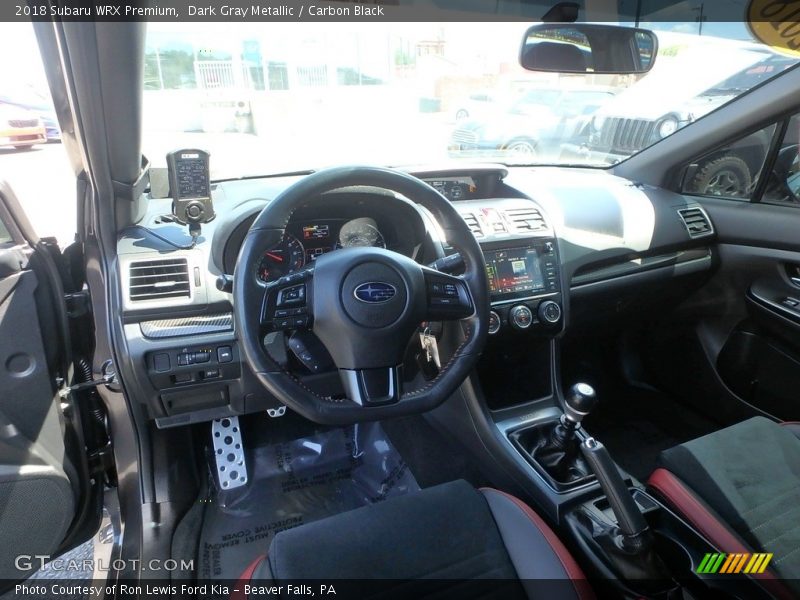  2018 WRX Premium Carbon Black Interior