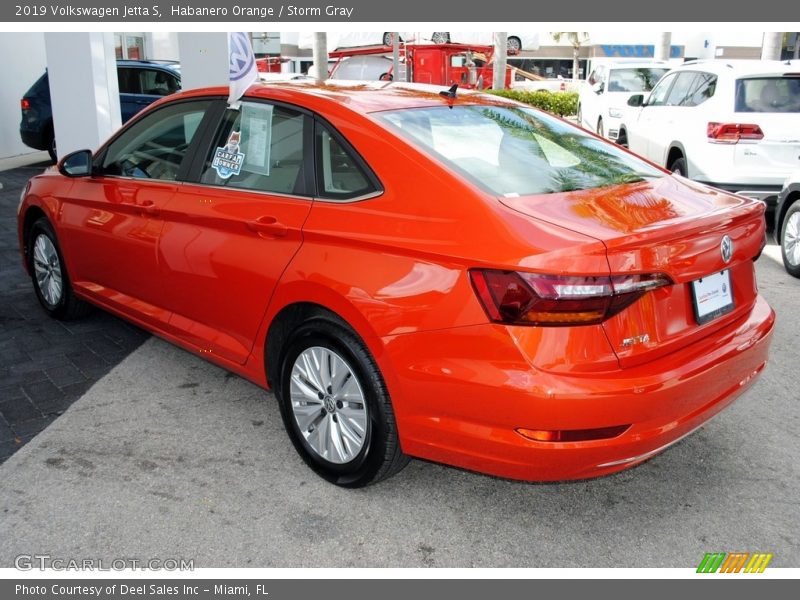Habanero Orange / Storm Gray 2019 Volkswagen Jetta S