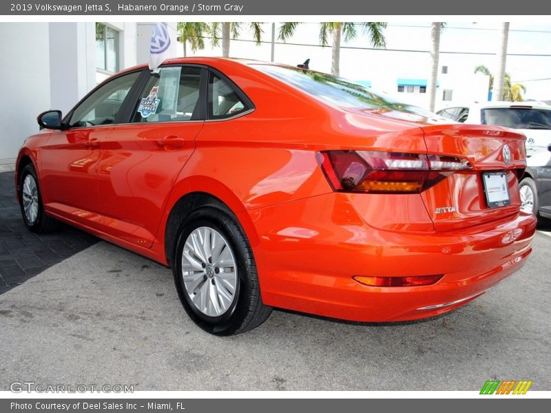 Habanero Orange / Storm Gray 2019 Volkswagen Jetta S