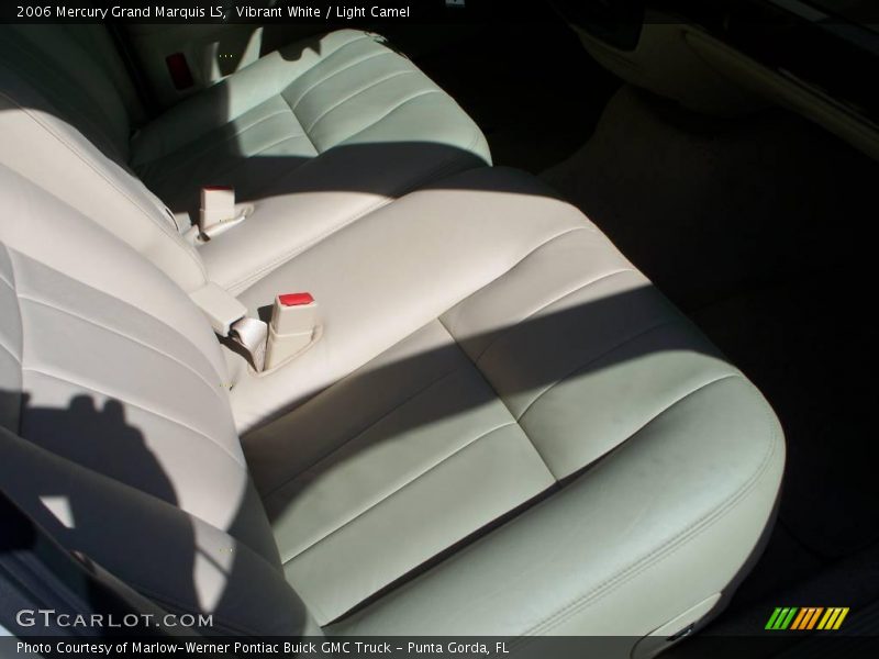 Vibrant White / Light Camel 2006 Mercury Grand Marquis LS