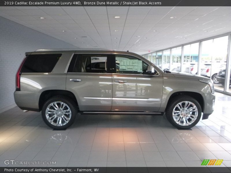 Bronze Dune Metallic / Shale/Jet Black Accents 2019 Cadillac Escalade Premium Luxury 4WD