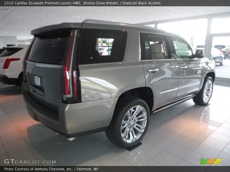 Bronze Dune Metallic / Shale/Jet Black Accents 2019 Cadillac Escalade Premium Luxury 4WD