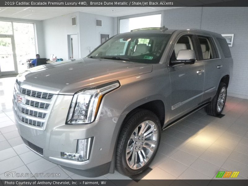 Bronze Dune Metallic / Shale/Jet Black Accents 2019 Cadillac Escalade Premium Luxury 4WD