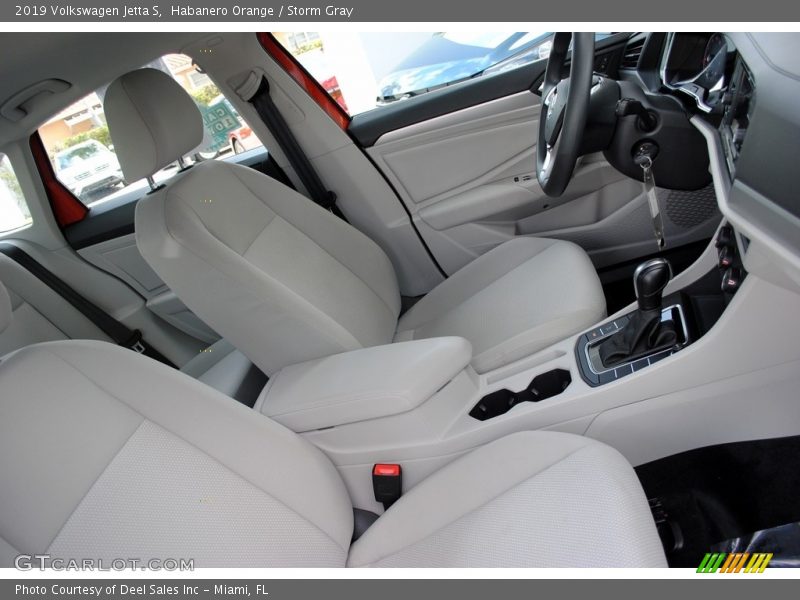 Habanero Orange / Storm Gray 2019 Volkswagen Jetta S