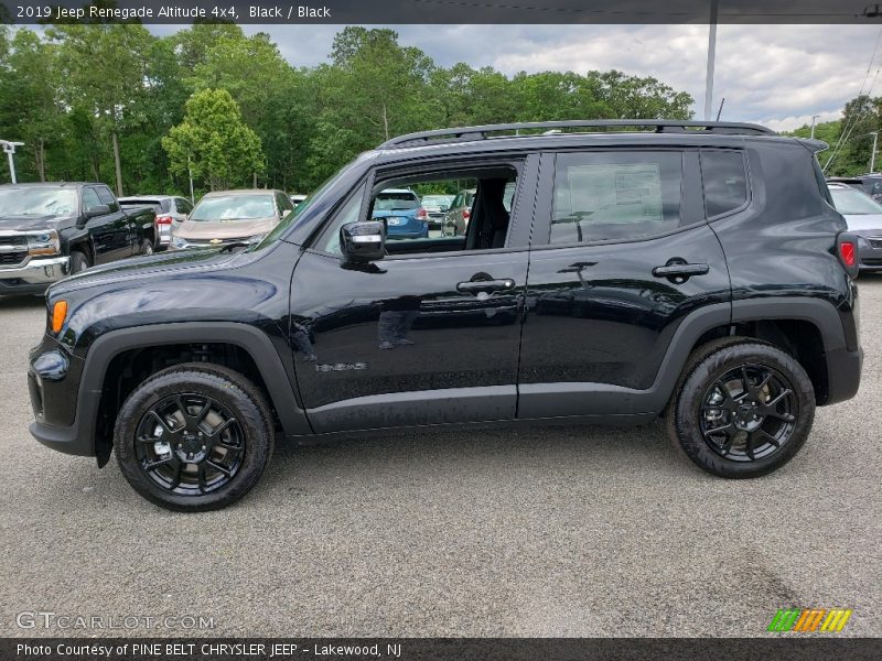 Black / Black 2019 Jeep Renegade Altitude 4x4