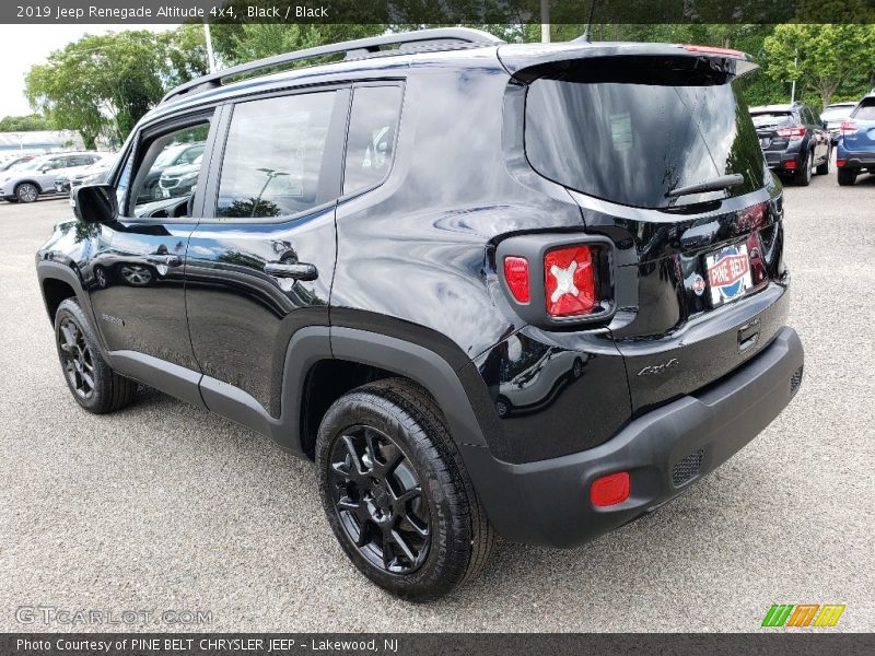 Black / Black 2019 Jeep Renegade Altitude 4x4