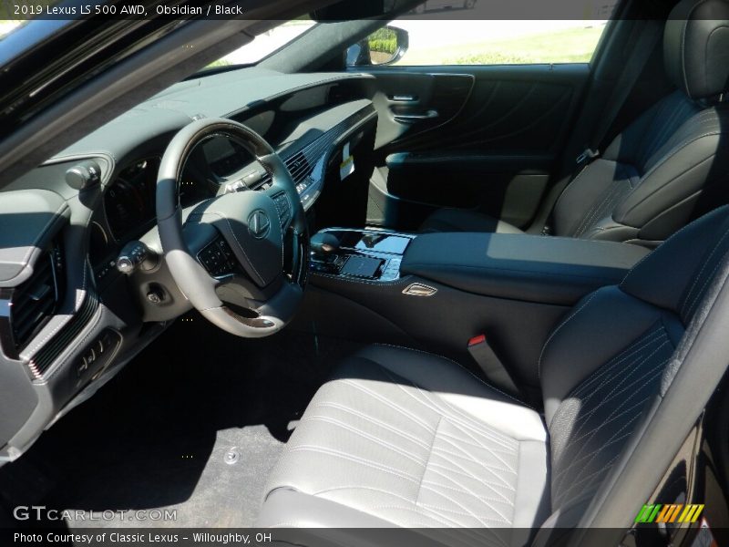 Obsidian / Black 2019 Lexus LS 500 AWD