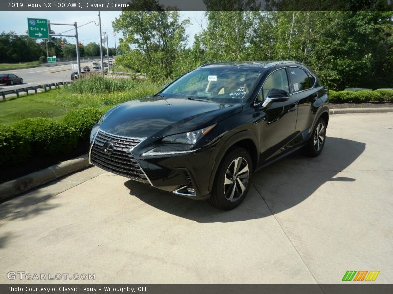 Caviar / Creme 2019 Lexus NX 300 AWD