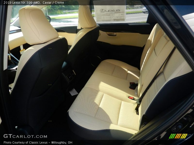 Caviar / Creme 2019 Lexus NX 300 AWD