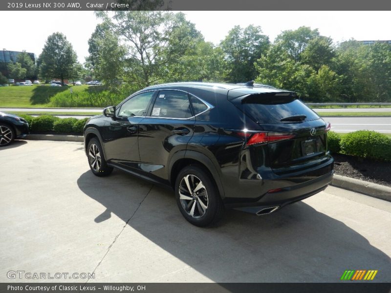 Caviar / Creme 2019 Lexus NX 300 AWD