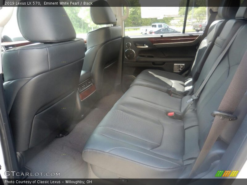 Eminent White Pearl / Black 2019 Lexus LX 570