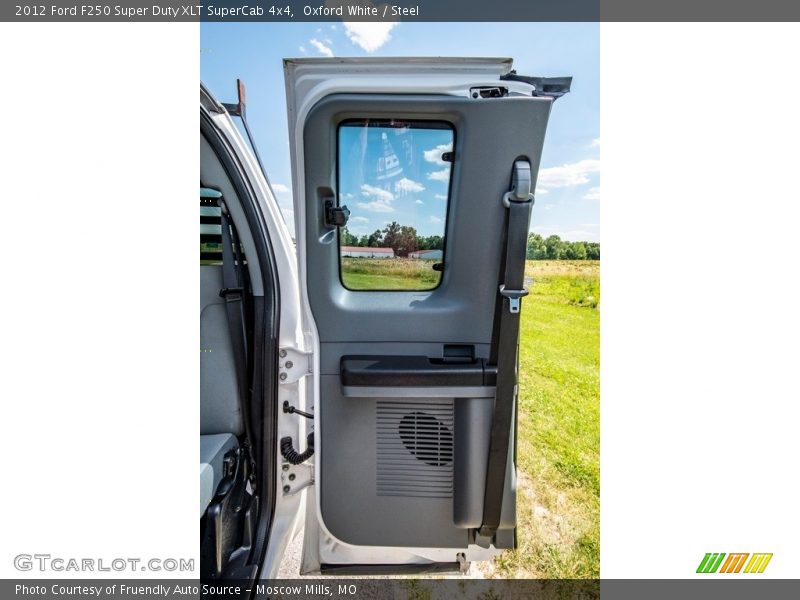 Oxford White / Steel 2012 Ford F250 Super Duty XLT SuperCab 4x4