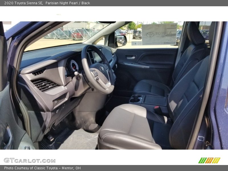Parisian Night Pearl / Black 2020 Toyota Sienna SE